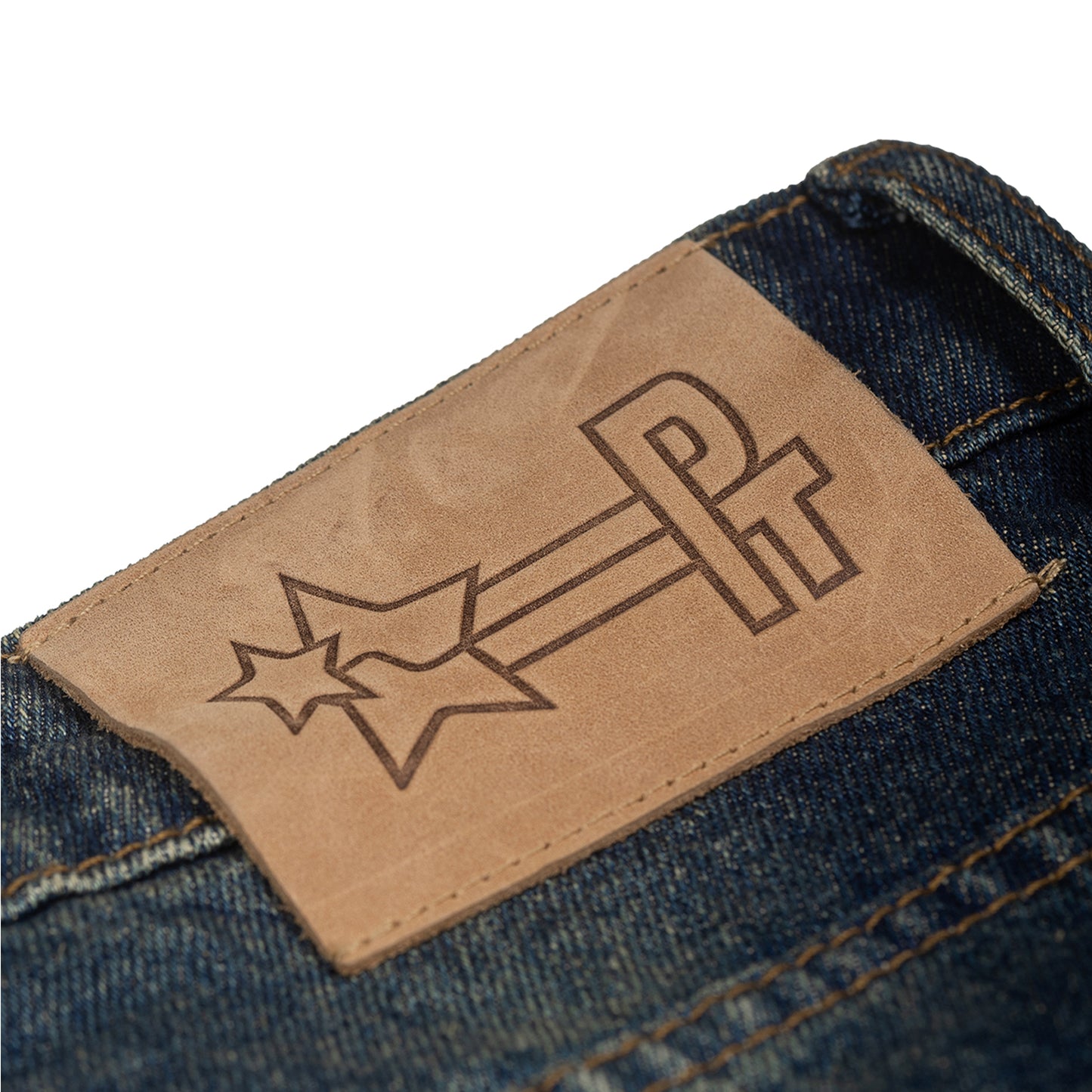 PT DISTRESSED DENIM - Navy