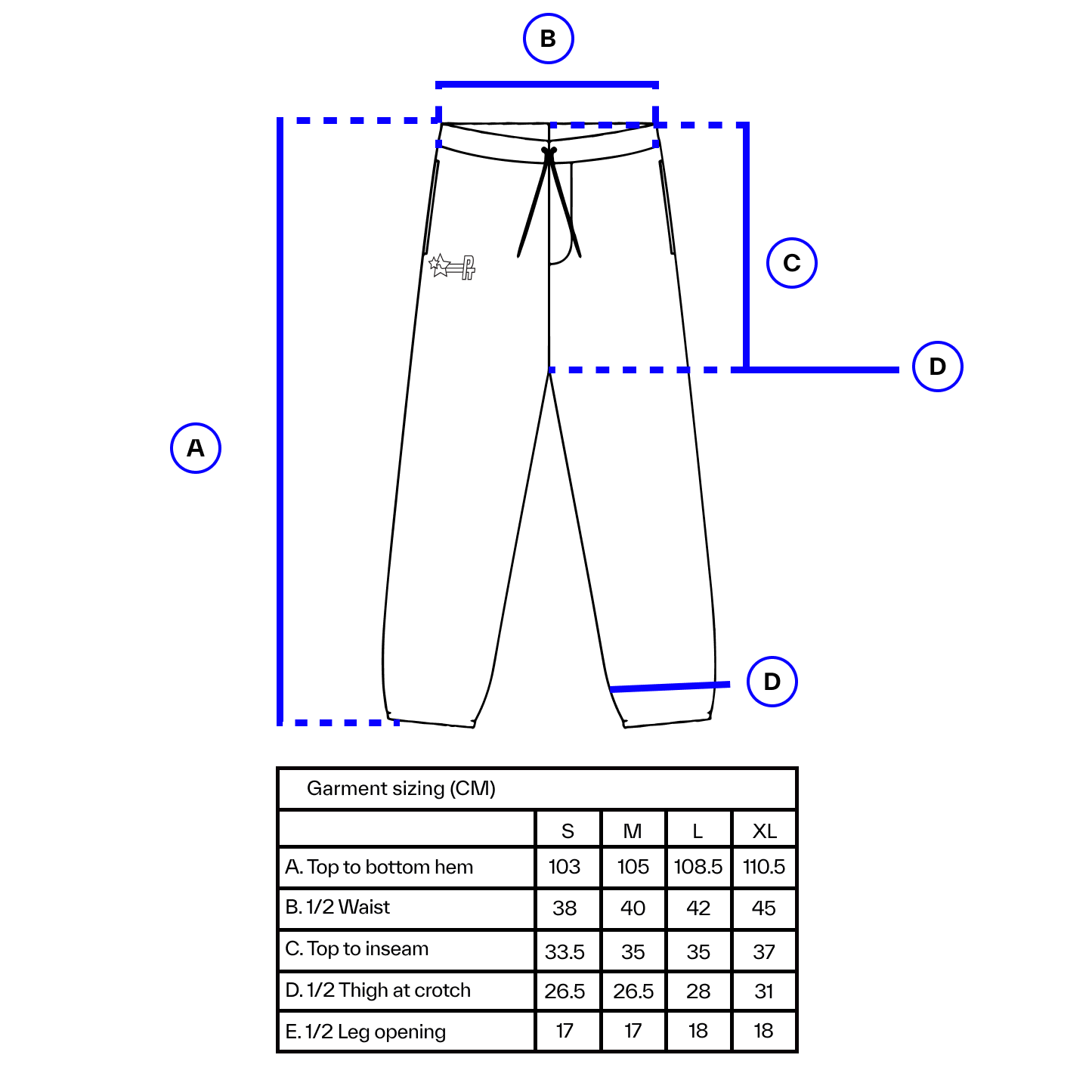 PT LOGO SWEAT PANTS - Brown