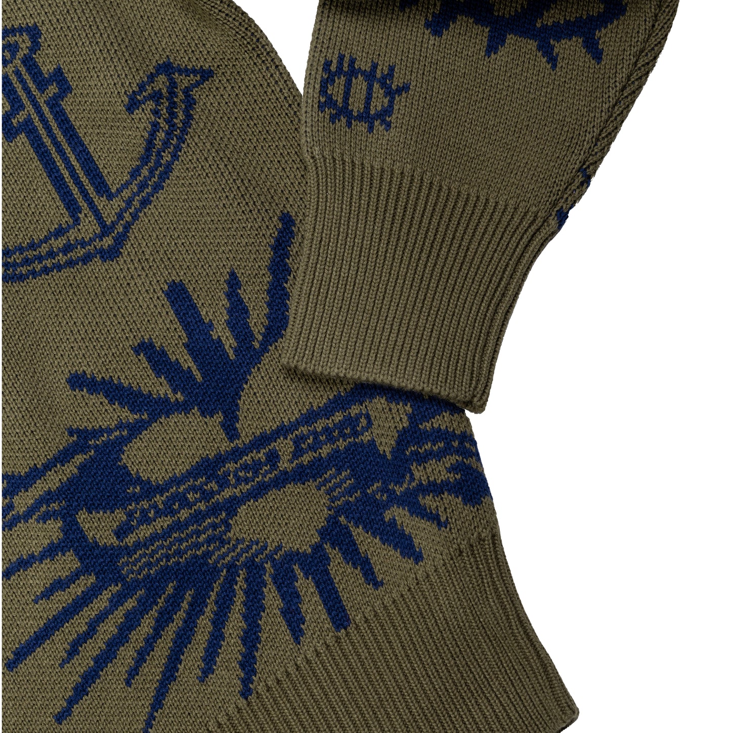 PT TATTOO KNIT - Olive