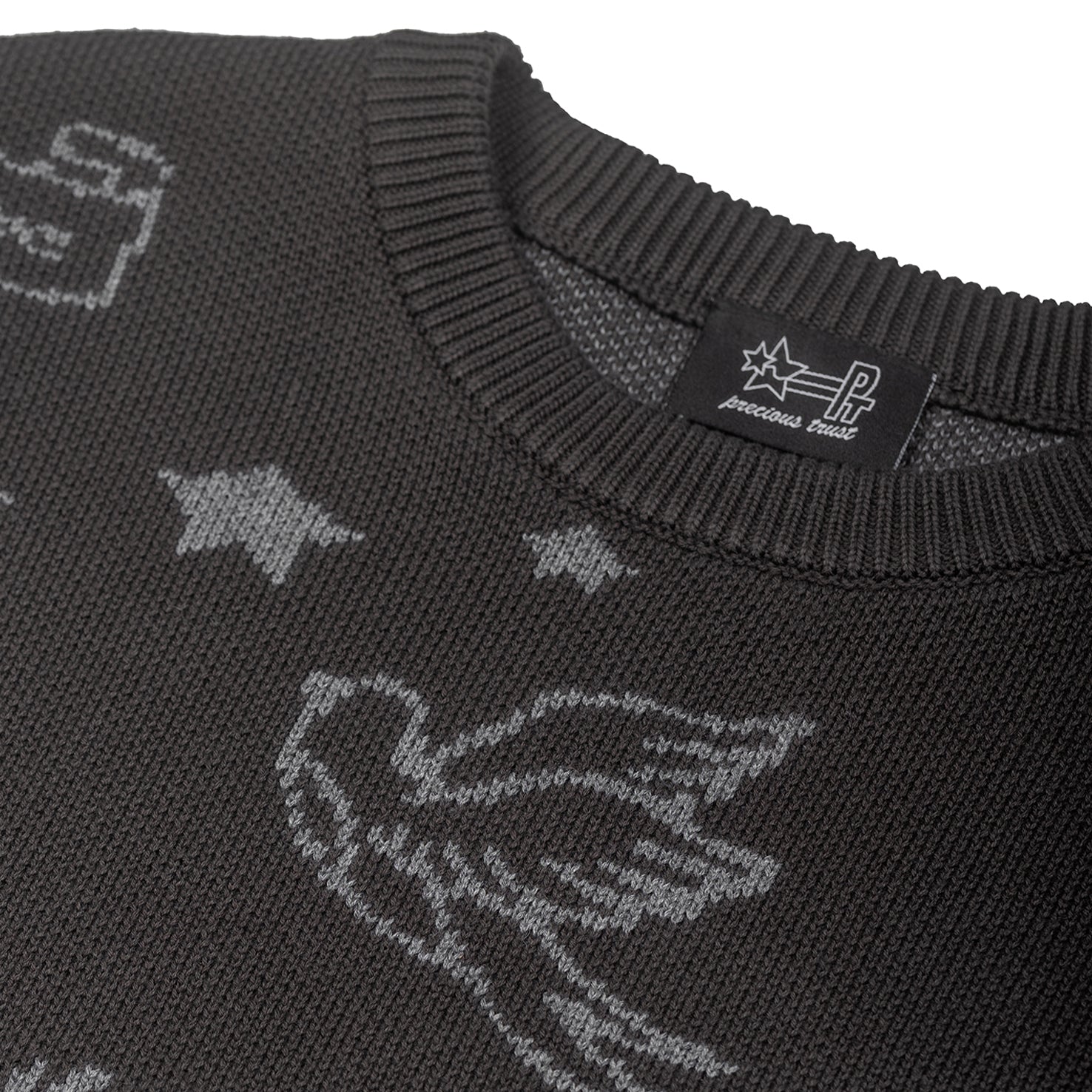 PT TATTOO KNIT - Black