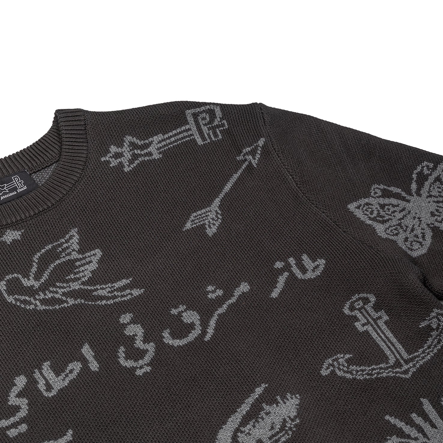 PT TATTOO KNIT - Black