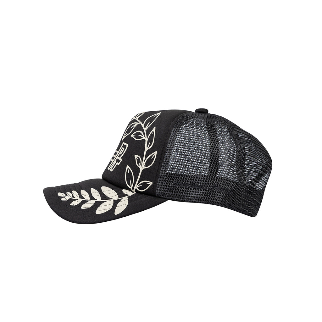 PT LOGO LEAF TRUCKER - Black