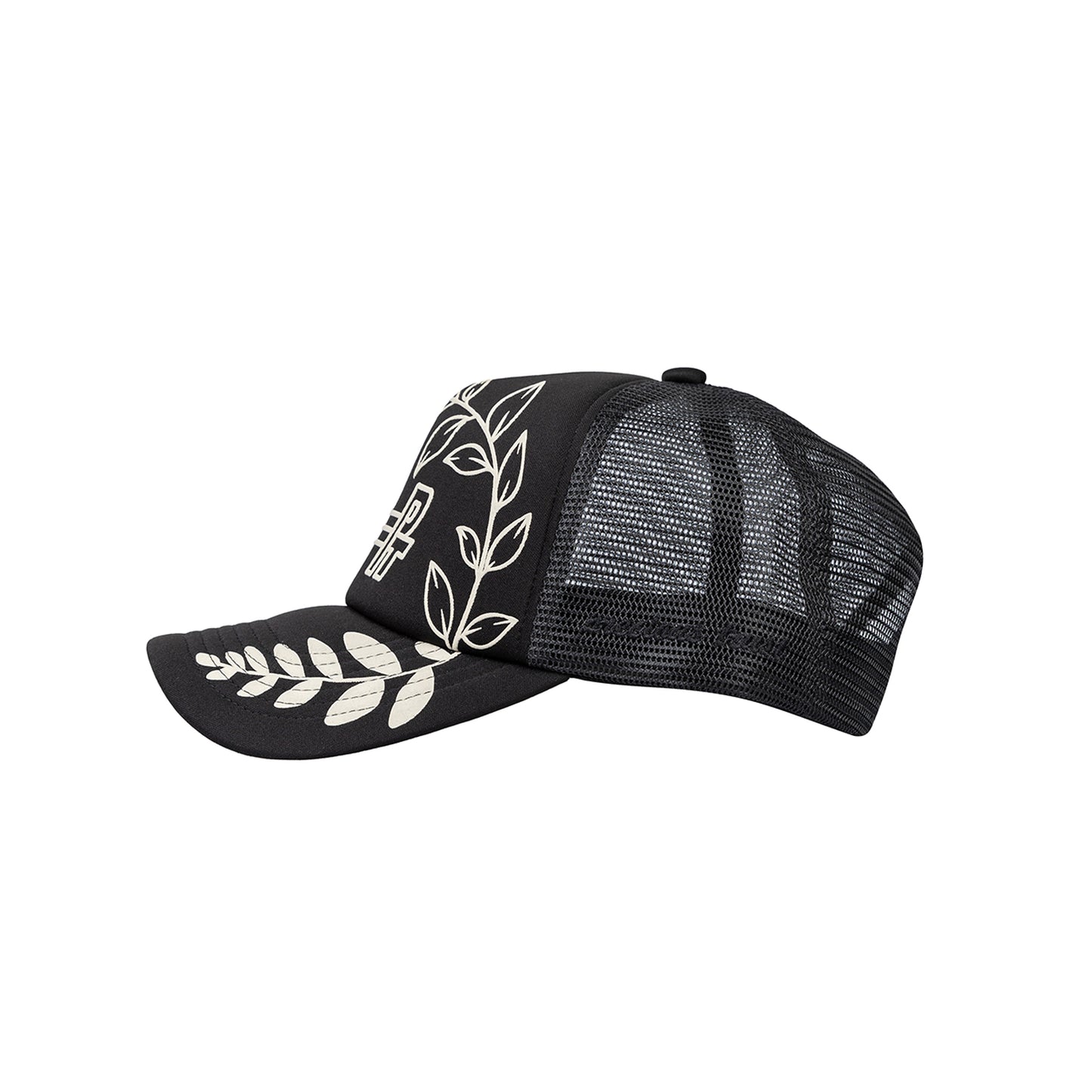 PT LOGO LEAF TRUCKER - Black