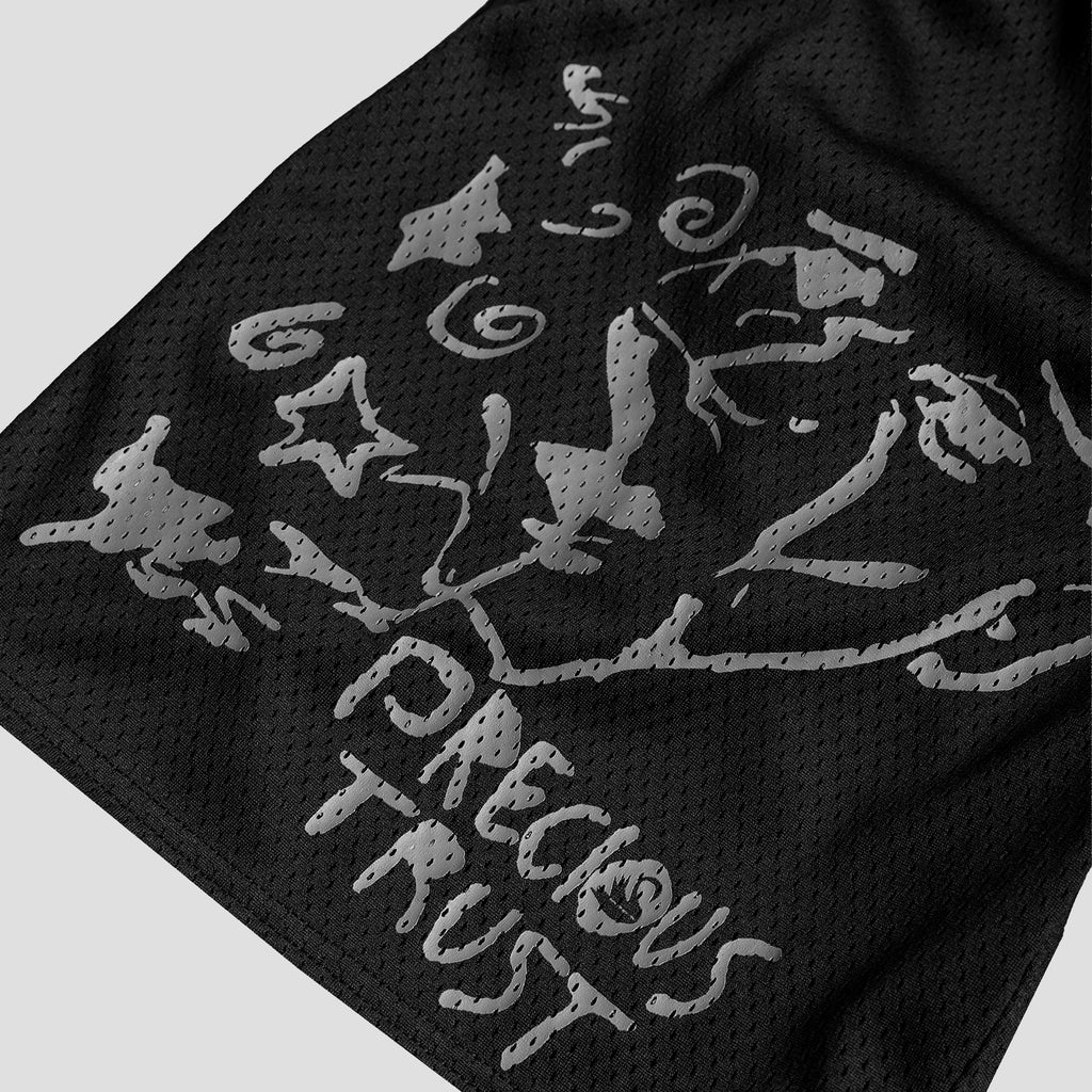 MAZZY COURT SHORTS (BLACK)