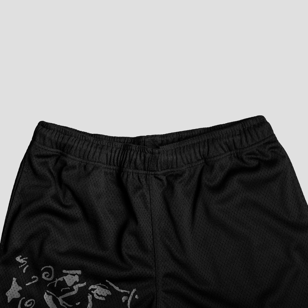 MAZZY COURT SHORTS (BLACK)
