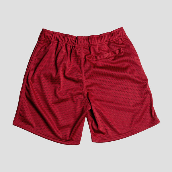 MAZZY COURT SHORTS (RED)