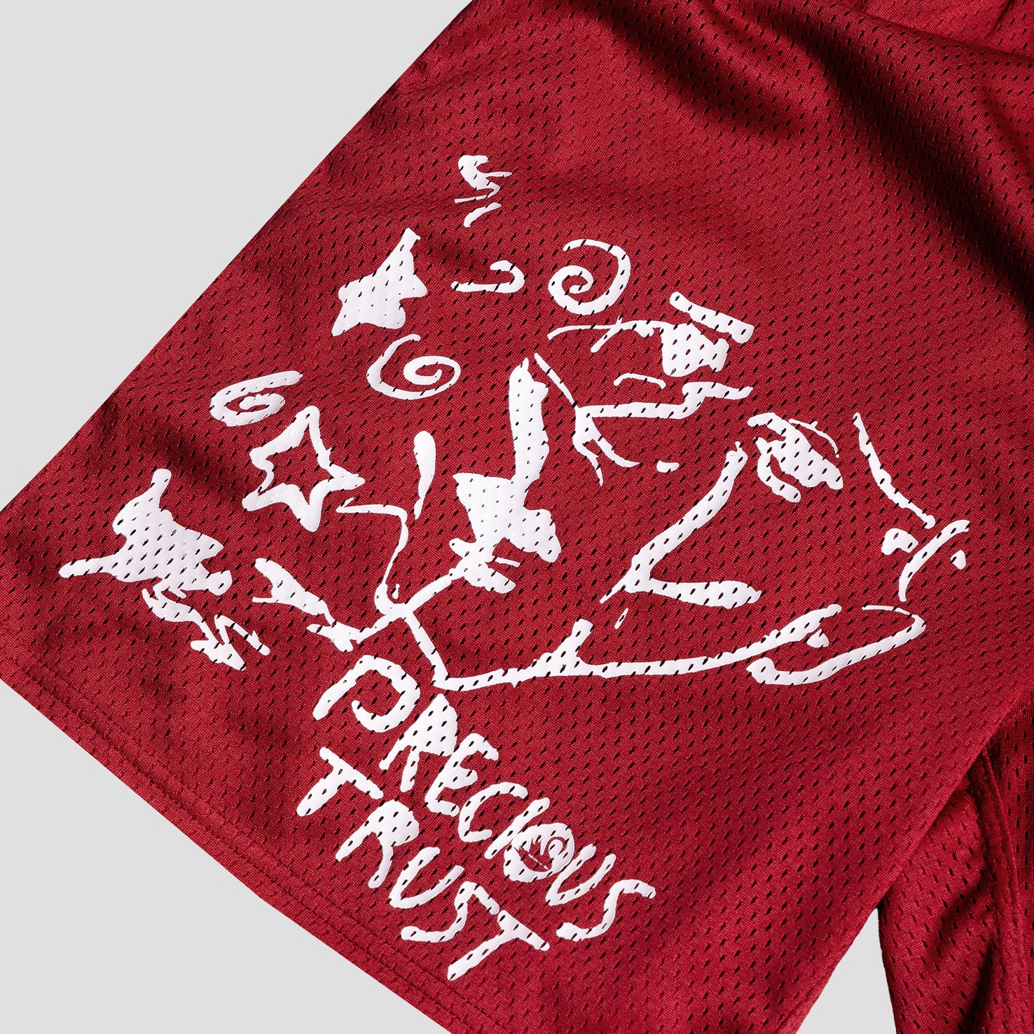 MAZZY COURT SHORTS (RED)