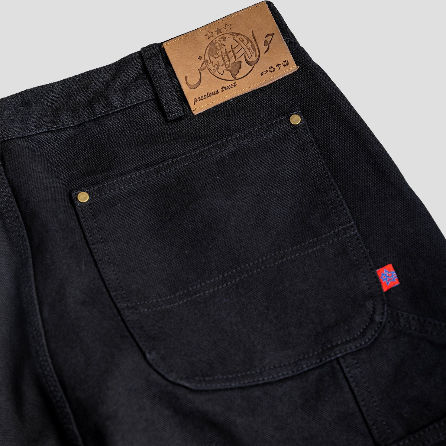 PT DOUBLE KNEE BEATER PANTS (DEEP BLACK)