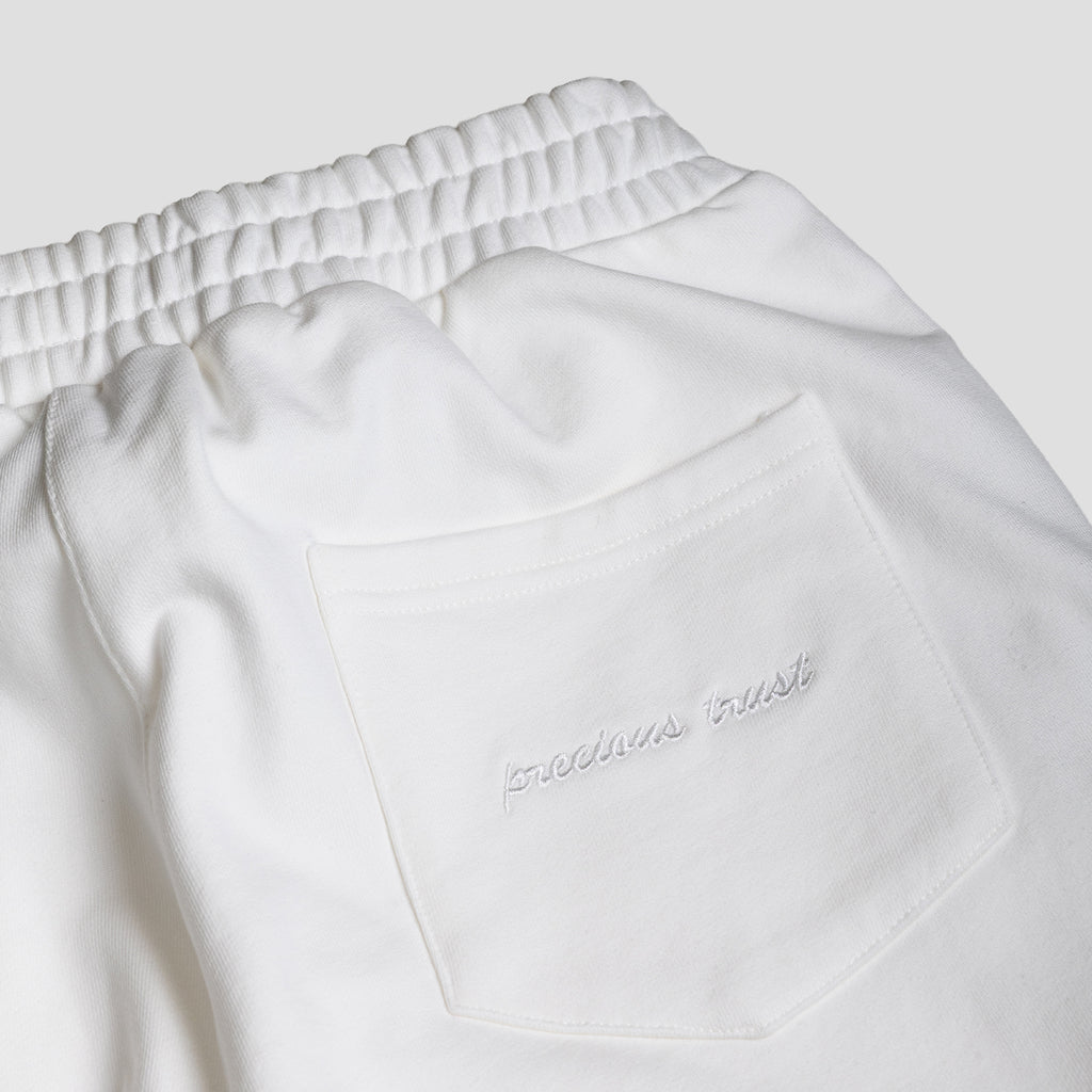 PT STAMP LOGO SWEAT PANTS (WHITE)