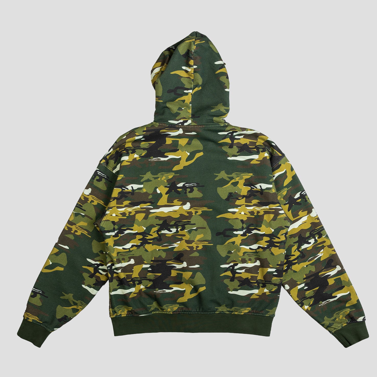 PT STAMP LOGO ZIP UP HOODIE (CAMO)