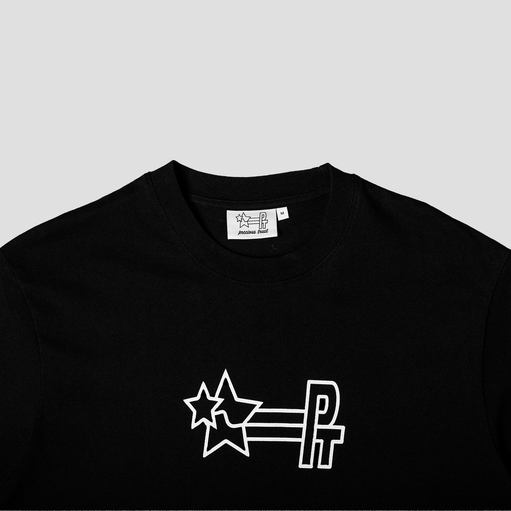 PT STAMP LOGO TEE (BLACK)