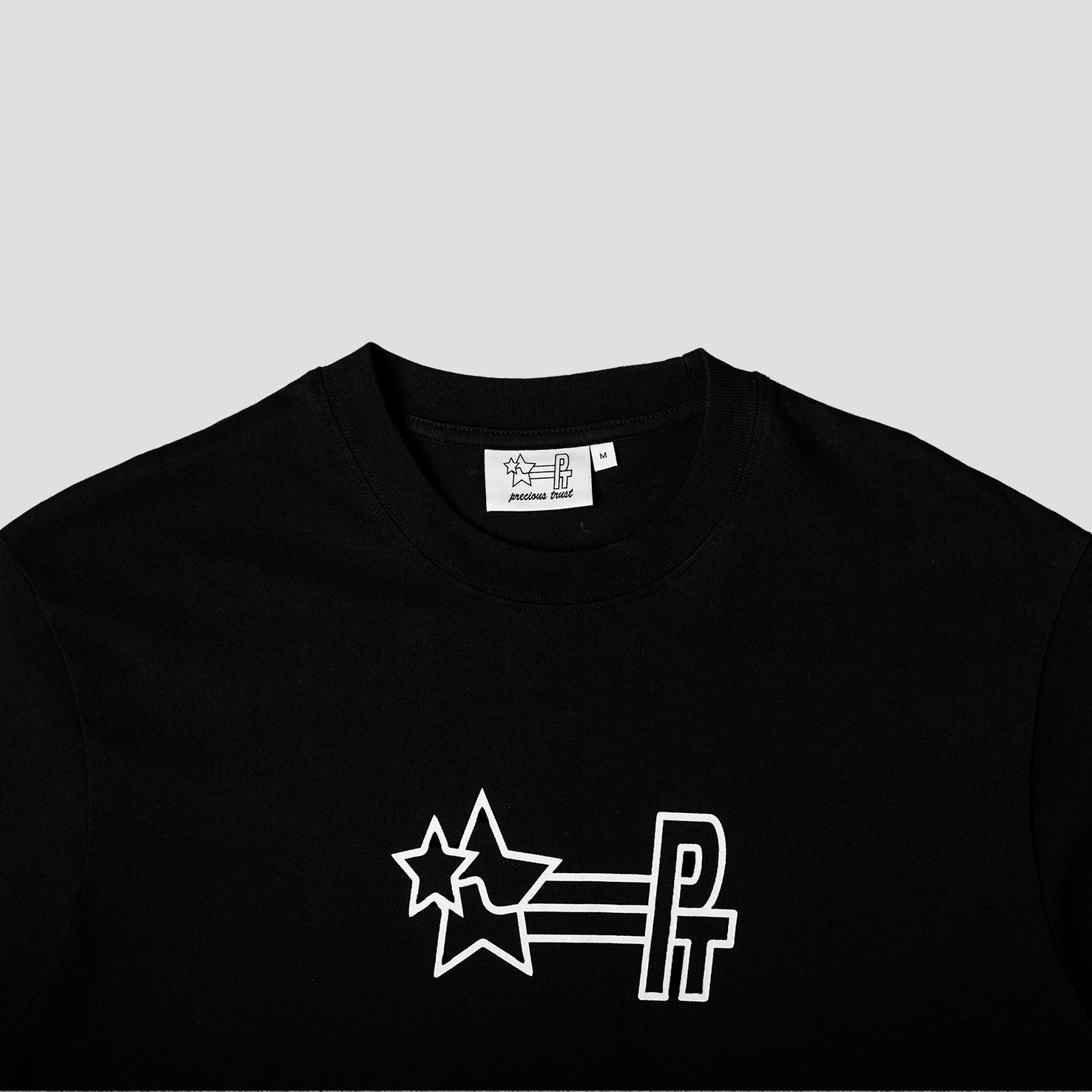 PT STAMP LOGO TEE (BLACK)