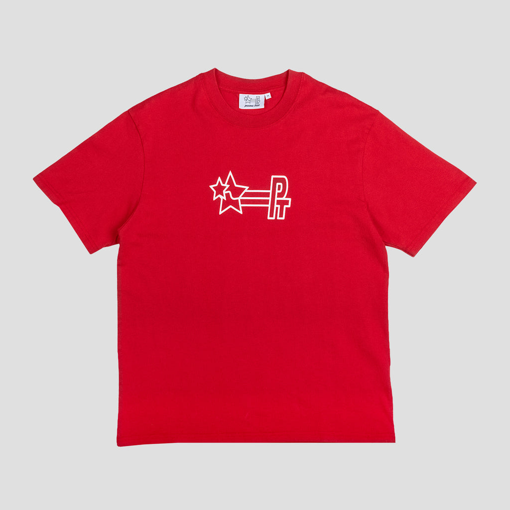 PT STAMP LOGO TEE (RED)