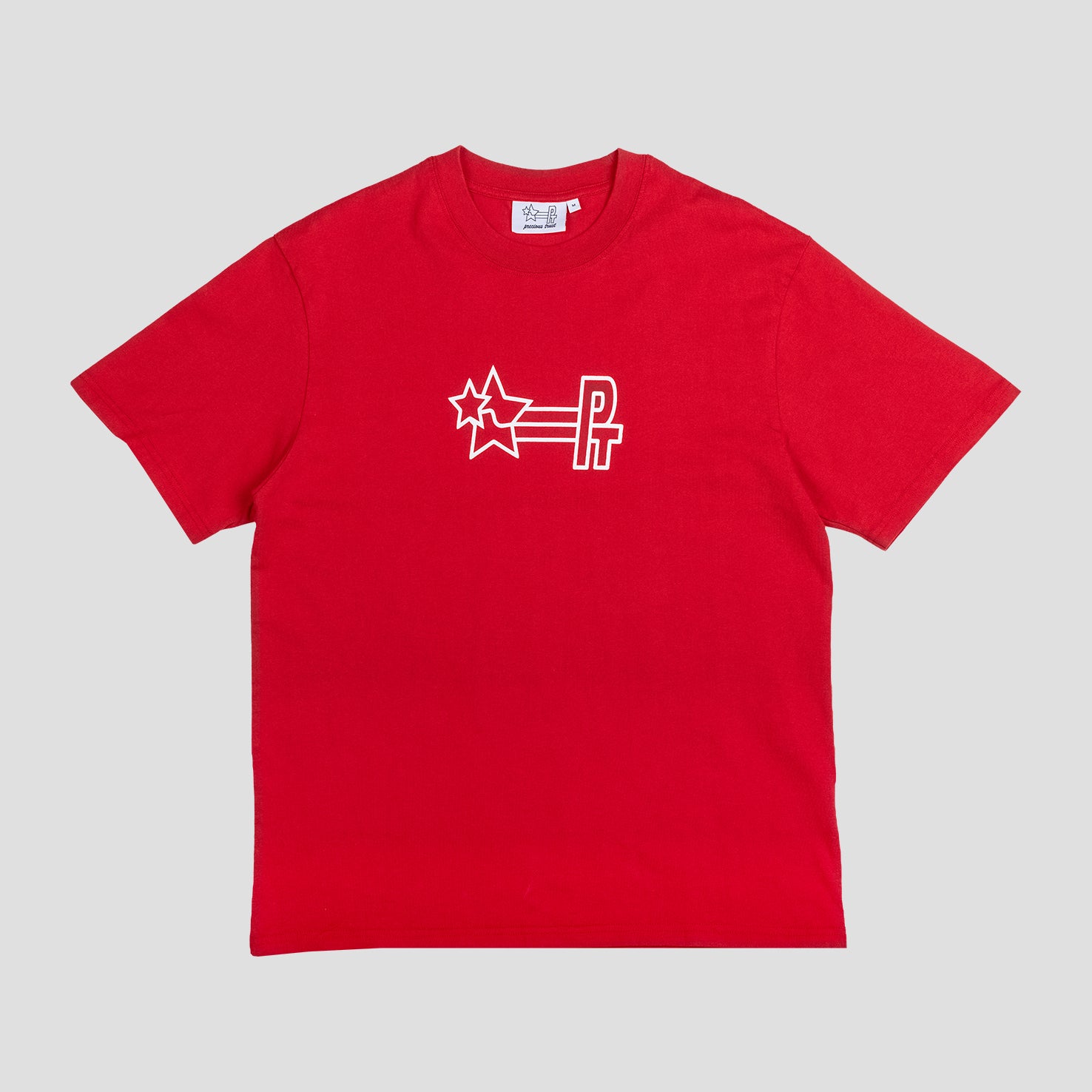 PT STAMP LOGO TEE (RED)