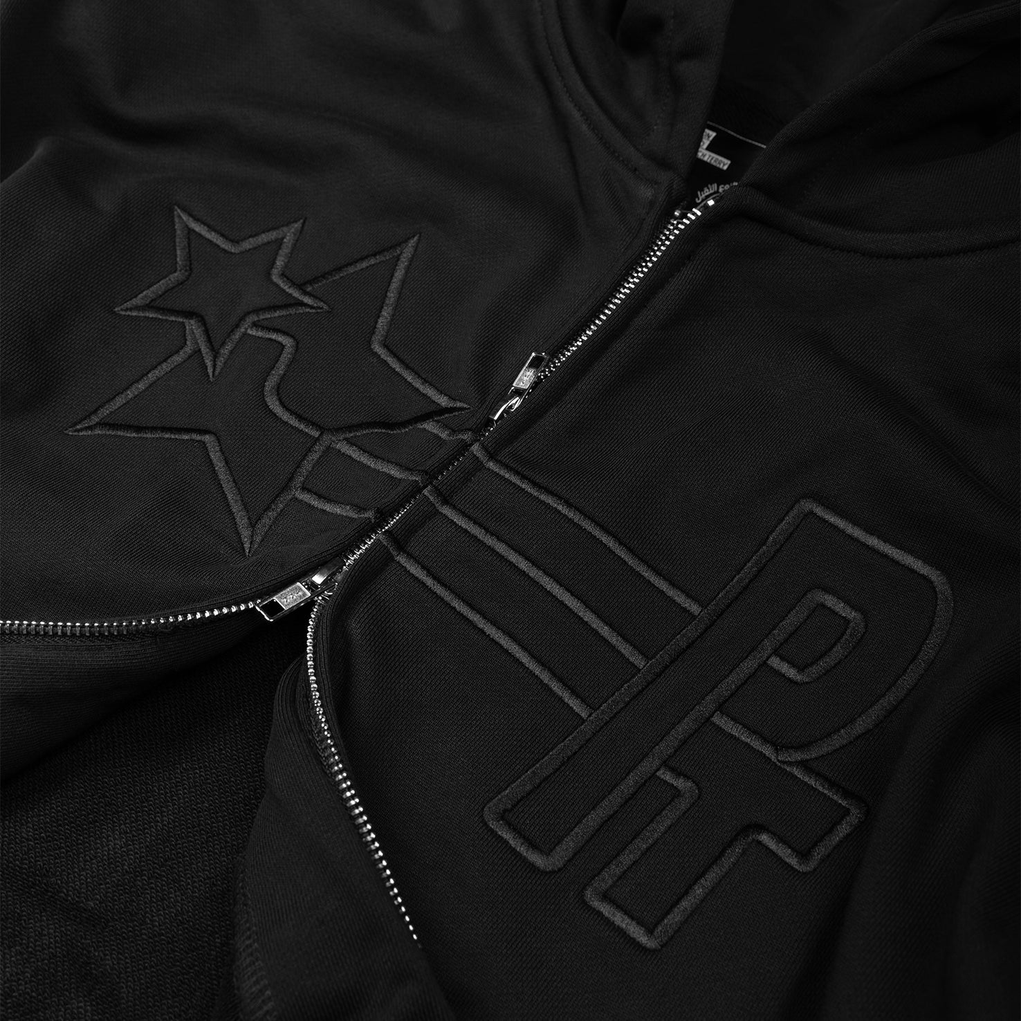 PT LOGO SWEAT HOODED  - Black