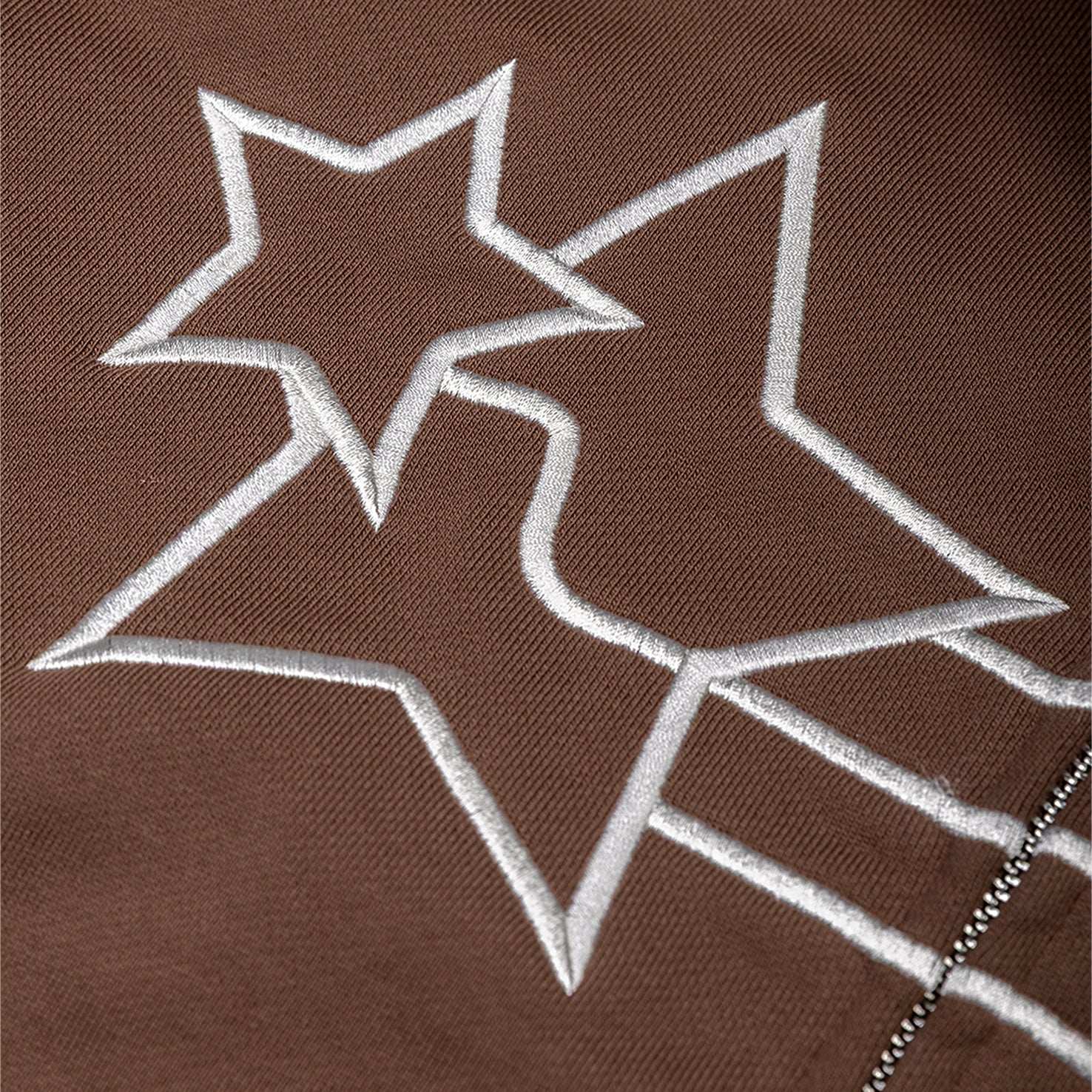 PT LOGO SWEAT HOODED  - Brown