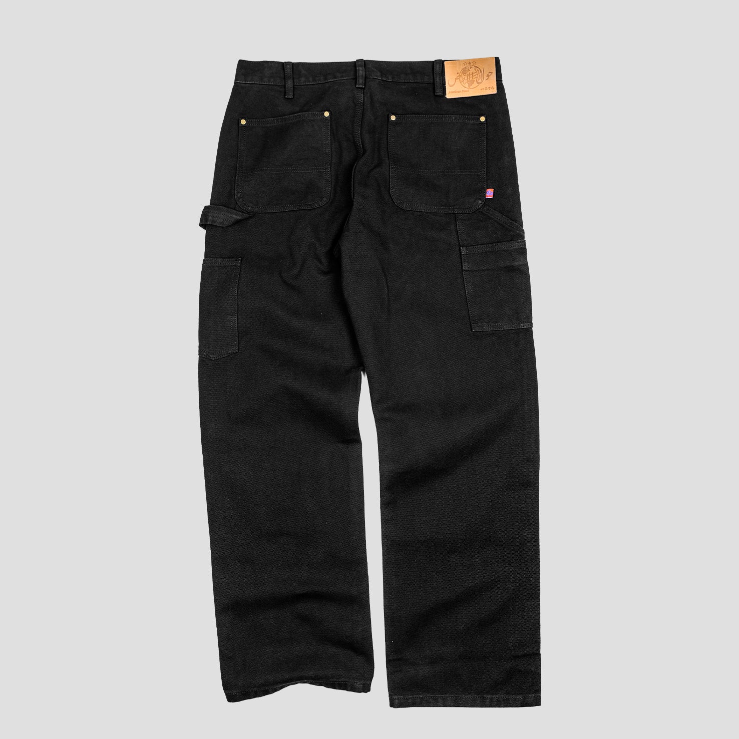 PT DOUBLE KNEE BEATER PANTS (DEEP BLACK)