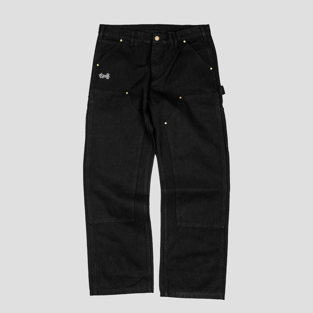 PT DOUBLE KNEE BEATER PANTS (DEEP BLACK)