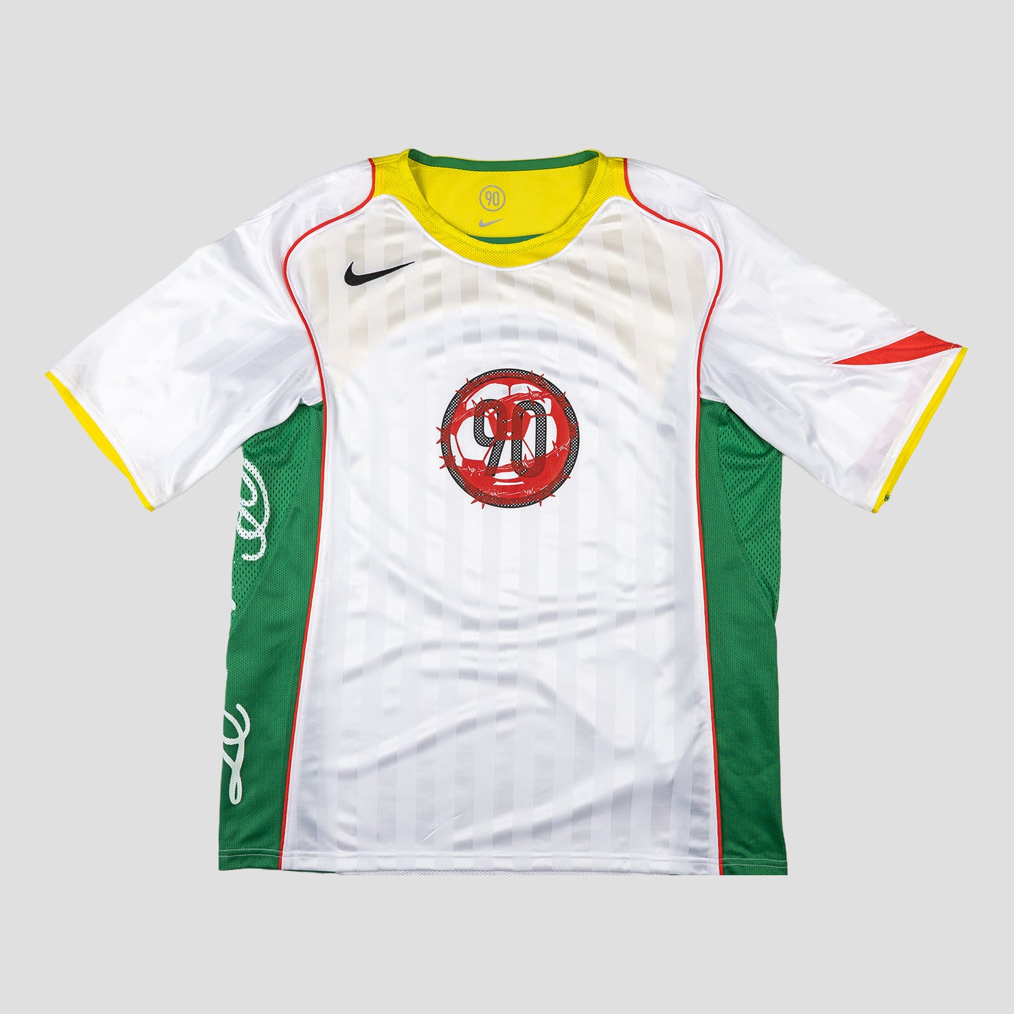 PT x NUMBER10 x NIKE: Total 90 White T-Shirt