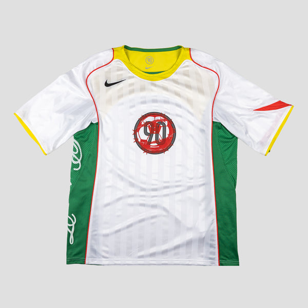 PT x NUMBER10 x NIKE: Total 90 White T-Shirt