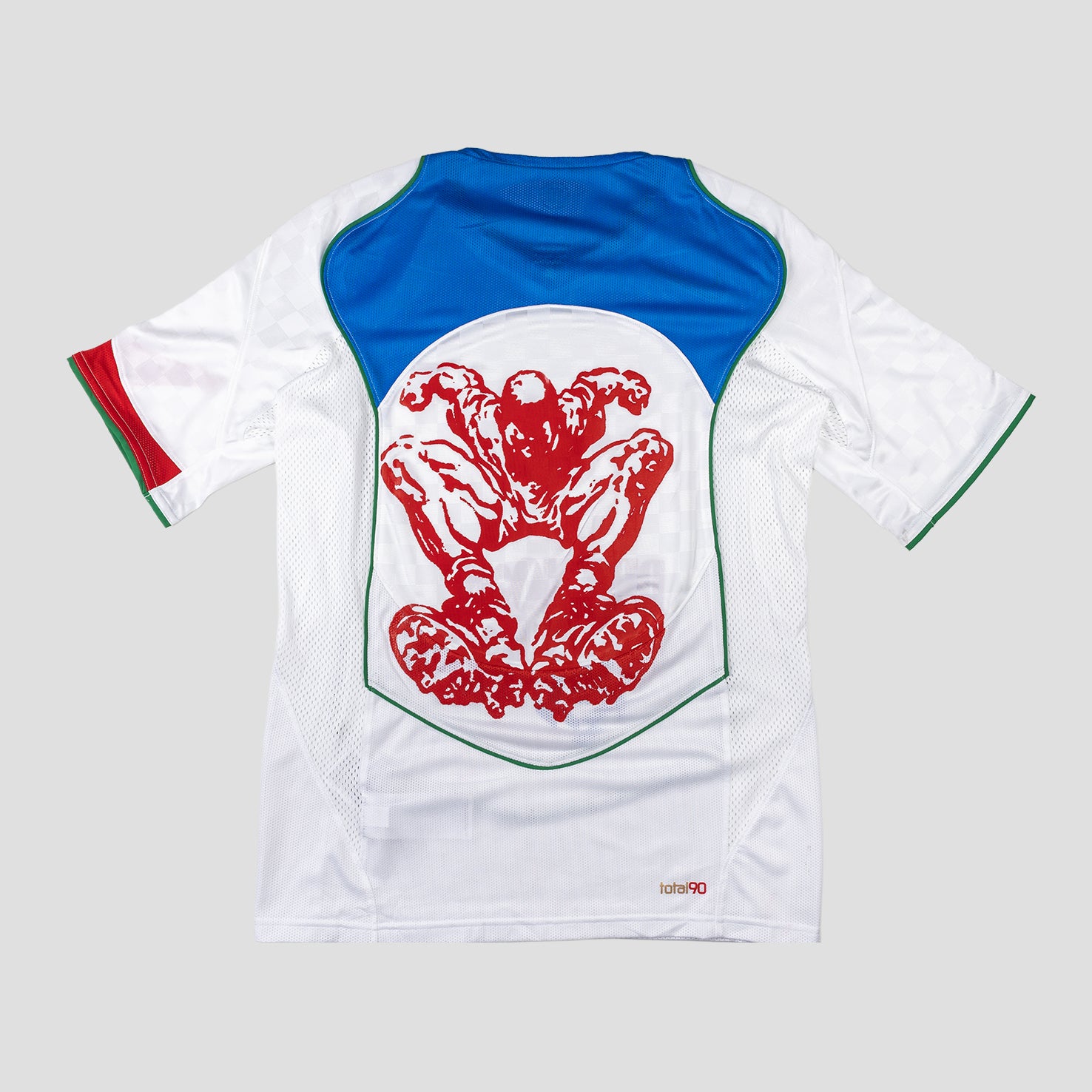 PT x NUMBER10 x NIKE: Total 90 Italy Blue T-Shirt