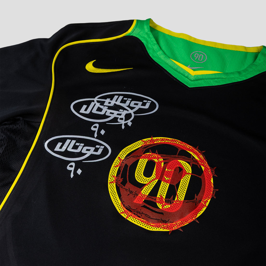 PT x NUMBER10 x NIKE: Total 90 Black T-Shirt