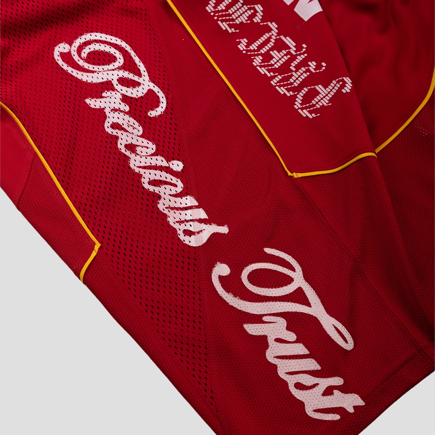 PT x NUMBER10 x NIKE: Total 90 Gym Red T-Shirt