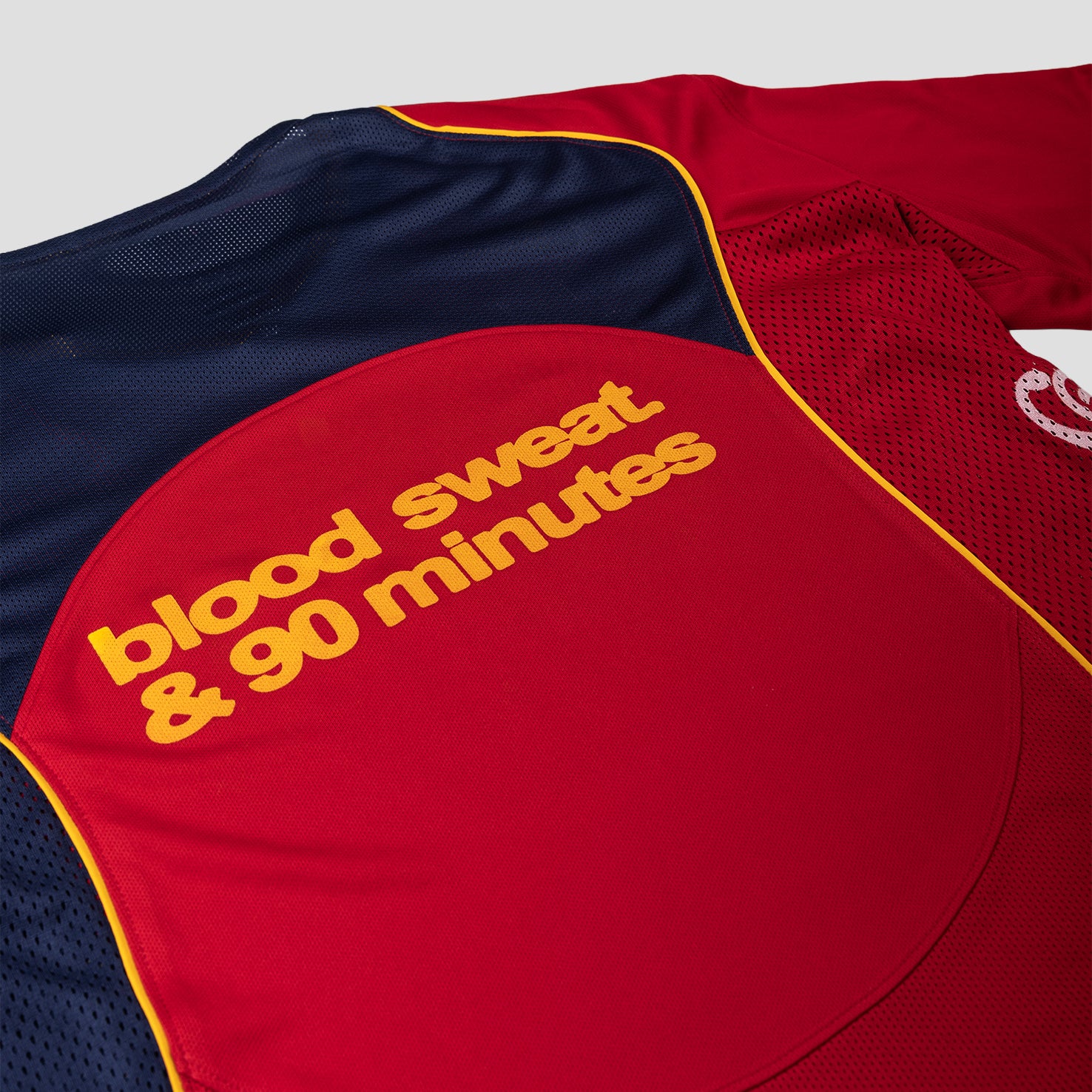 PT x NUMBER10 x NIKE: Total 90 Gym Red T-Shirt