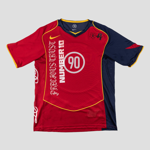 PT x NUMBER10 x NIKE: Total 90 Gym Red T-Shirt