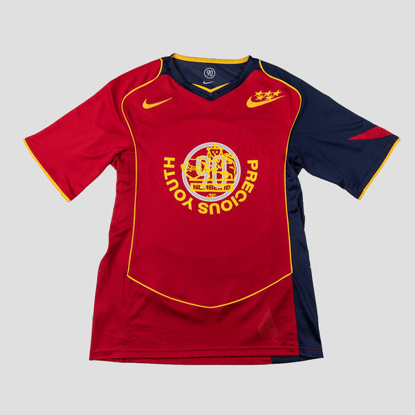 PT x NUMBER10 x NIKE: Total 90 Gym Red T-Shirt