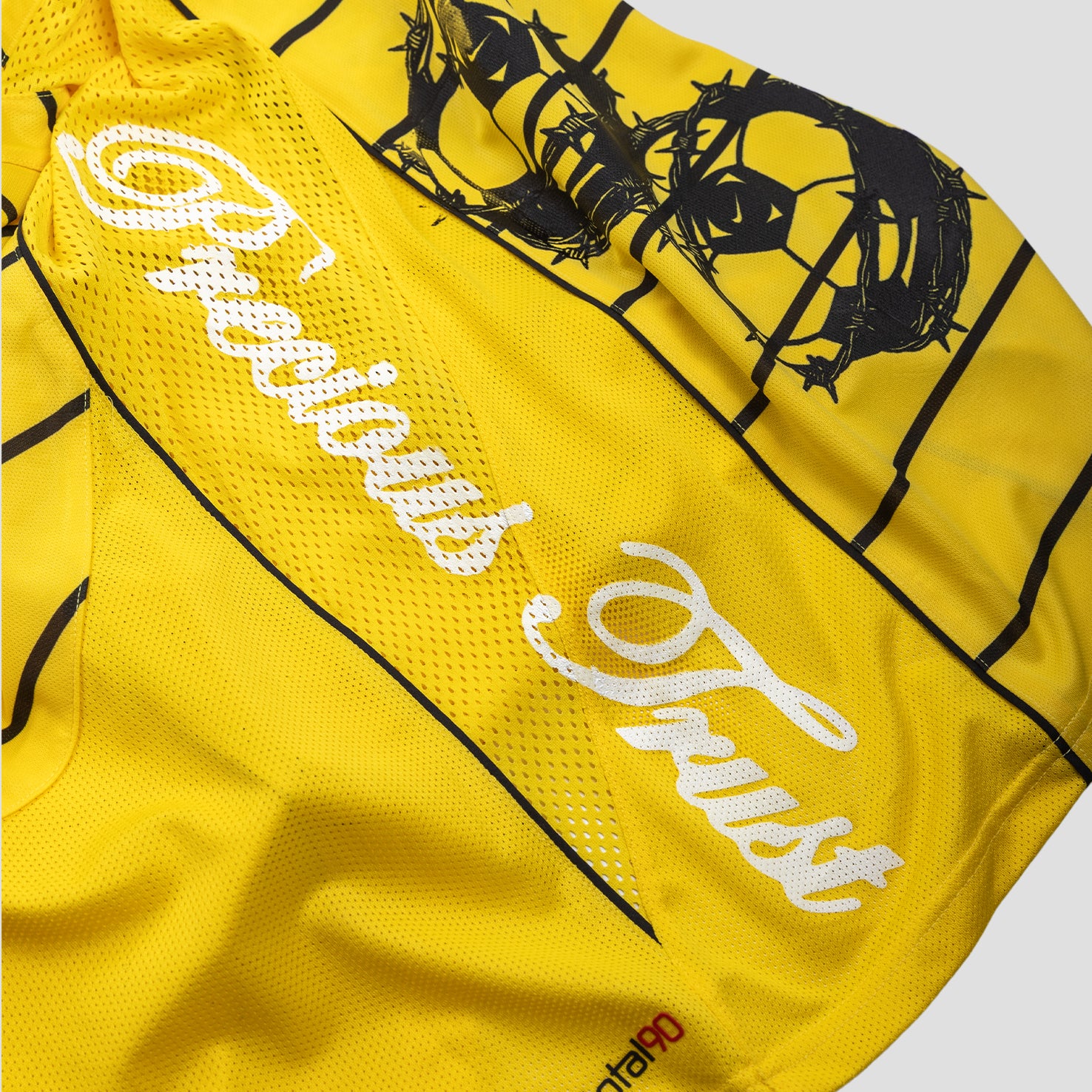 PT x NUMBER10 x NIKE: Total 90 Tour Yellow T-Shirt