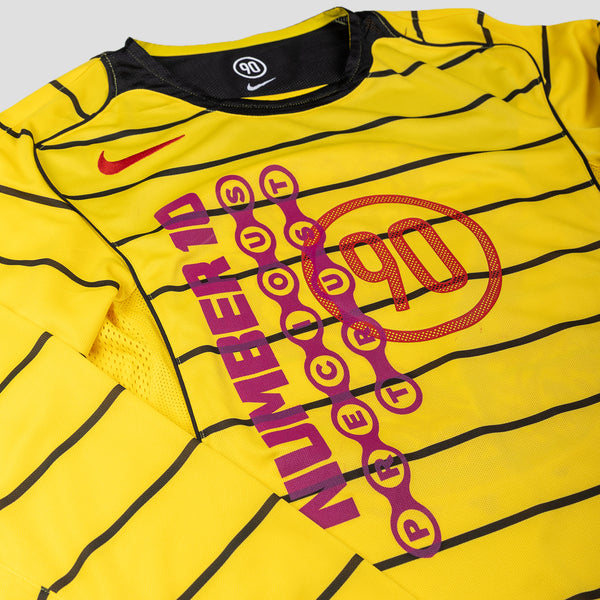 PT x NUMBER10 x NIKE: Total 90 Tour Yellow T-Shirt