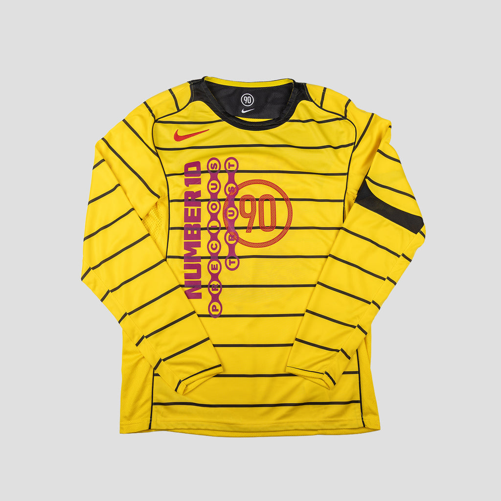 PT x NUMBER10 x NIKE: Total 90 Tour Yellow T-Shirt