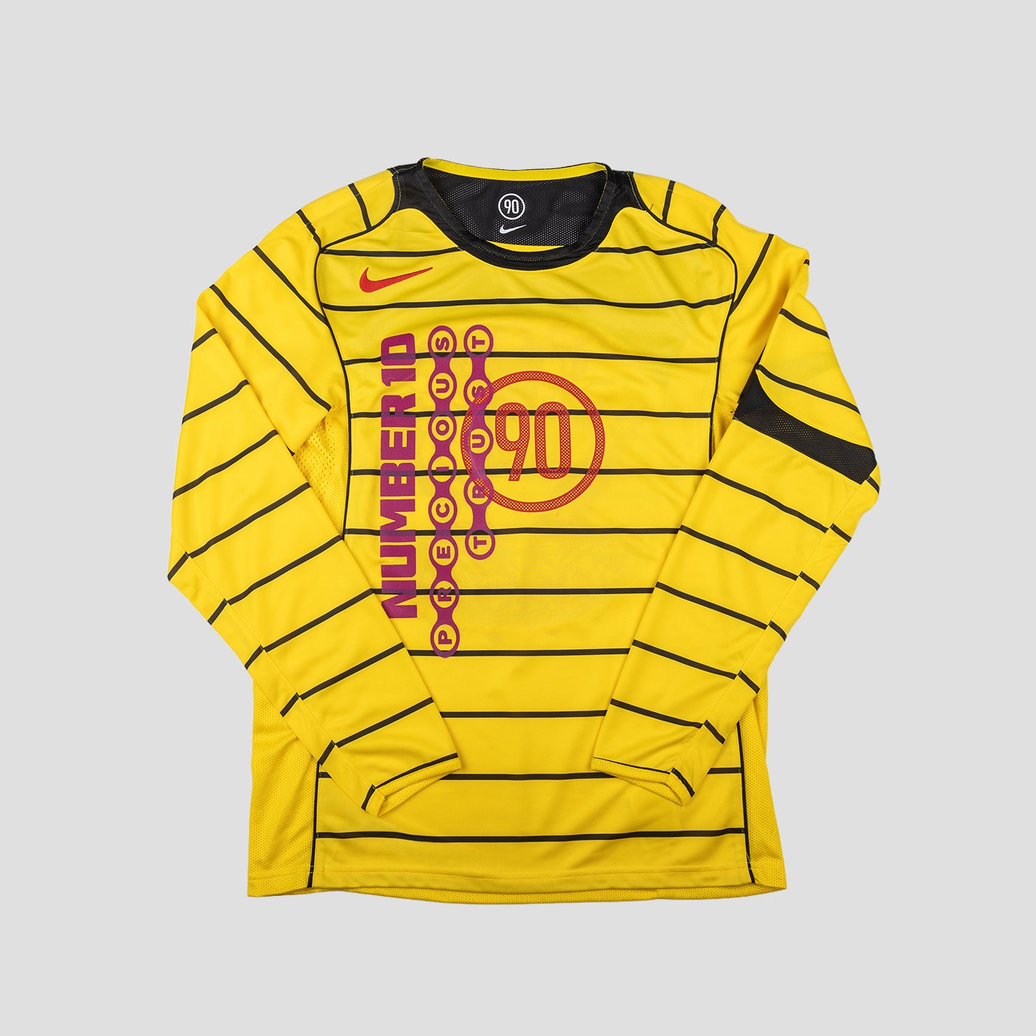 PT x NUMBER10 x NIKE: Total 90 Tour Yellow T-Shirt