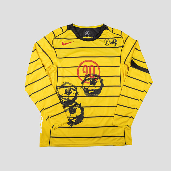 PT x NUMBER10 x NIKE: Total 90 Tour Yellow T-Shirt
