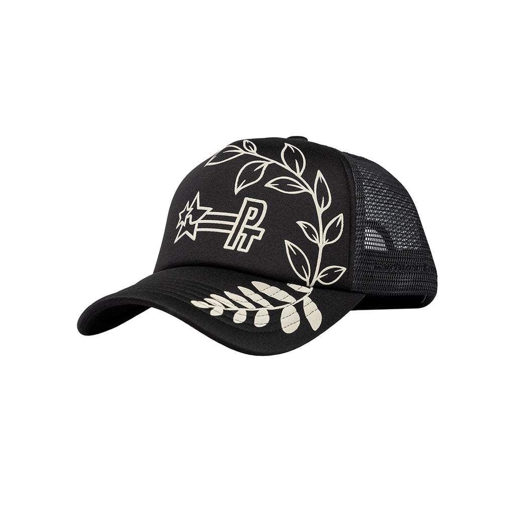 PT LOGO LEAF TRUCKER - Black