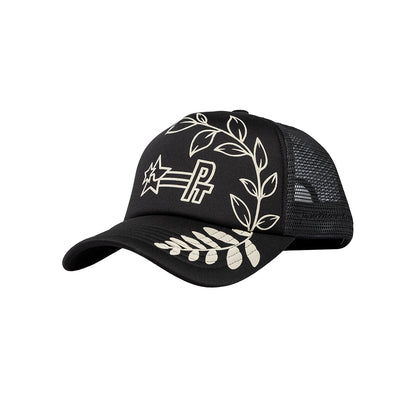 PT LOGO LEAF TRUCKER - Black