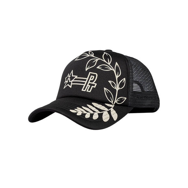PT LOGO LEAF TRUCKER - Black