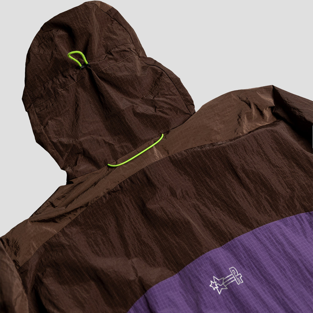 PT ADVENTURE GEAR JACKET (BROWN/PURPLE)