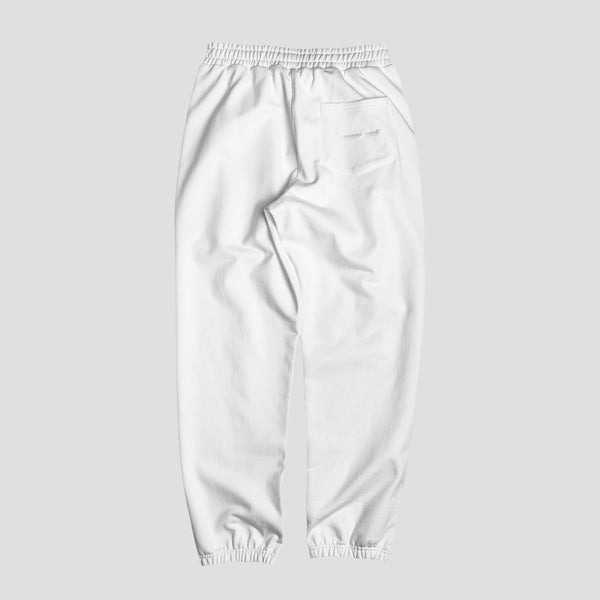 PT STAMP LOGO SWEAT PANTS (WHITE)