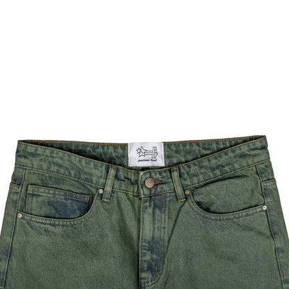 PT DISTRESSED DENIM - Green
